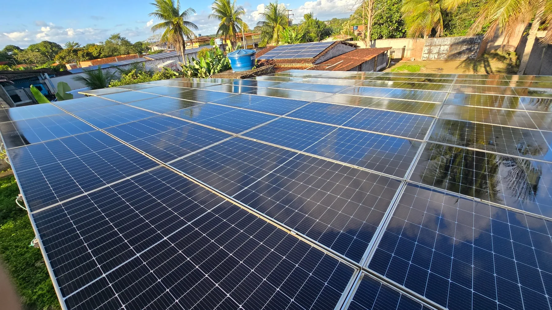 Sistema de energia solar residencial